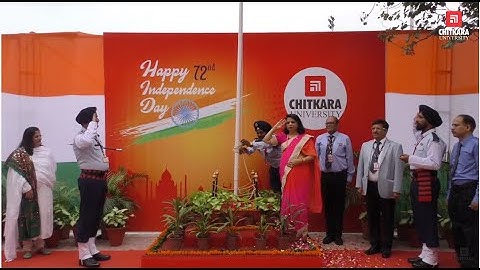 72nd Independence Day Celebrations at Chitkara University, Punjab