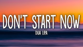 Dua Lipa - Don't Start Now (Lyrics) chords