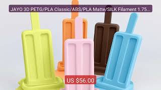 JAYO 3D PETG/PLA Classic/ABS/PLA Matte/SILK Filament 1.75mm... — Top Pick 2026 | Unbeatable Price!