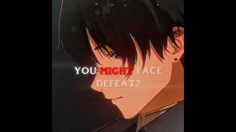 "You Might Face Defeat?" Lord Arbiter Edit | Wuthering Waves #wutheringwaves #rover #wuwa #edit #fyp