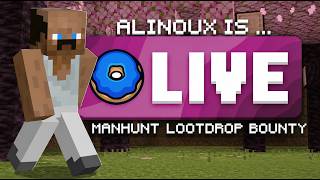 /Epic Loot Drop / Manhunt : Livestream on Donut SMP