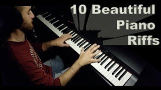 10 Beautiful Piano Riffs