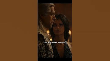 Geralt and Yennefer funny scene from The Witcher series 🔥😂 #shorts