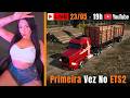 🔴 Live GamePlay ETS2: Minha Primeira Vez Jogando (Volante G923 + Mapa Minas Gerais)