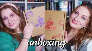 DOUBLE UNPLUGGED BOOK BOX UNBOXING