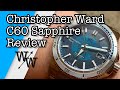 Christopher Ward C60 Sapphire Automatic Diver's Watch Review | A HOME RUN!!!