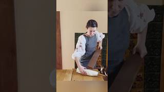 Before Irons, Clothes Were Smoothed by Pure Pressure. #OldTechnology #AncientTools #facts