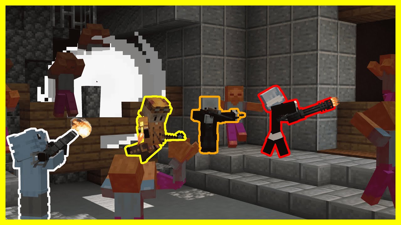 We Played COD Zombies in Minecraft - YouTube