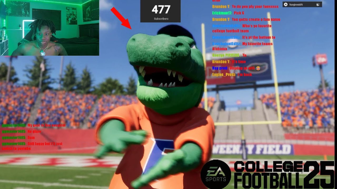 I PLAYED AN SUPPORTER IN CFB25!!!