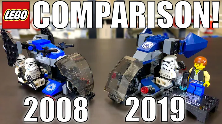 Ultimate Comparison: 2008 vs 2019 LEGO Star Wars Imperial Dropship!