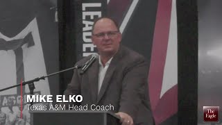 Texas A&M's Mike Elko Q&A during Brazos County A&M Club Coaches Night