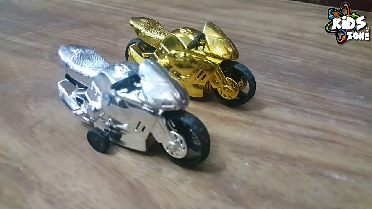Kids Toy Bike unboxing and race Kids Zone YouTube