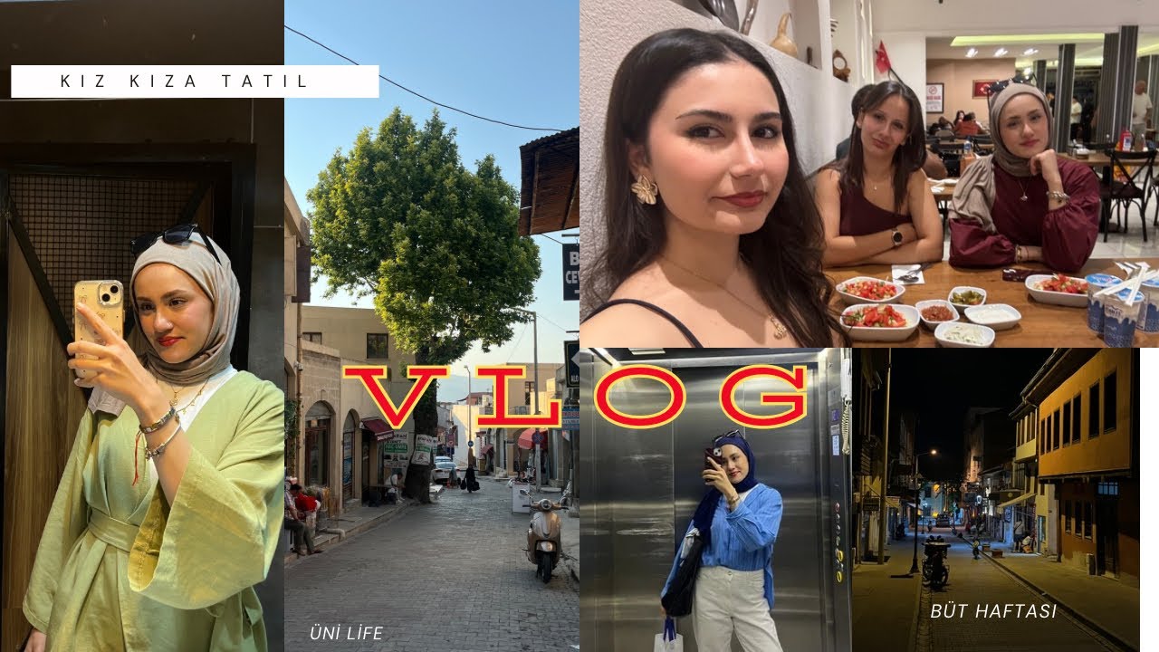 VLOG | kız kıza tatil is calling, büt haftası
