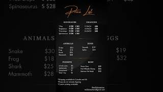 All pricing is in Canadian dollas #Shorts #md3dcreations