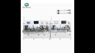 Fully Automatic 3-Pin Power Cord Male & Female Head Production Line