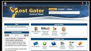 Install Joomla at HostGator using Fantastico