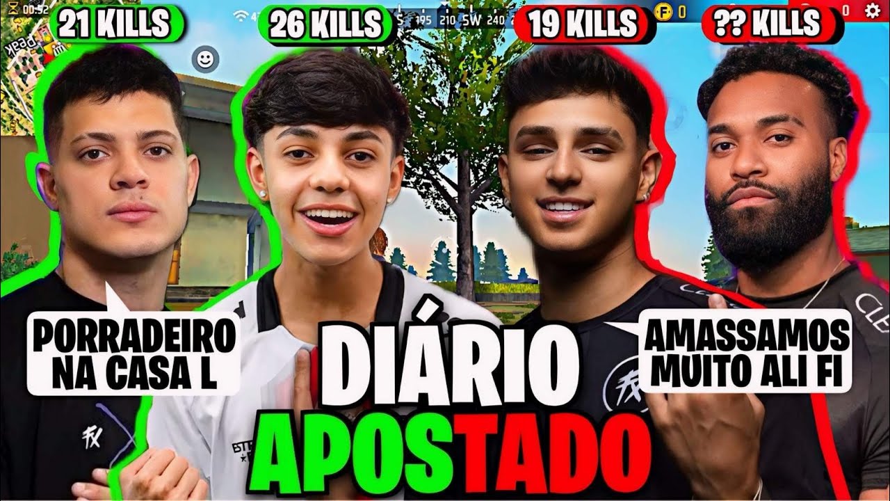 TROCAÇÃO INFINITA na CASA L DE BIMA VS. 5 times! NOBRU, CEROL, MANOMAX e GURAS no Diário Apostado!