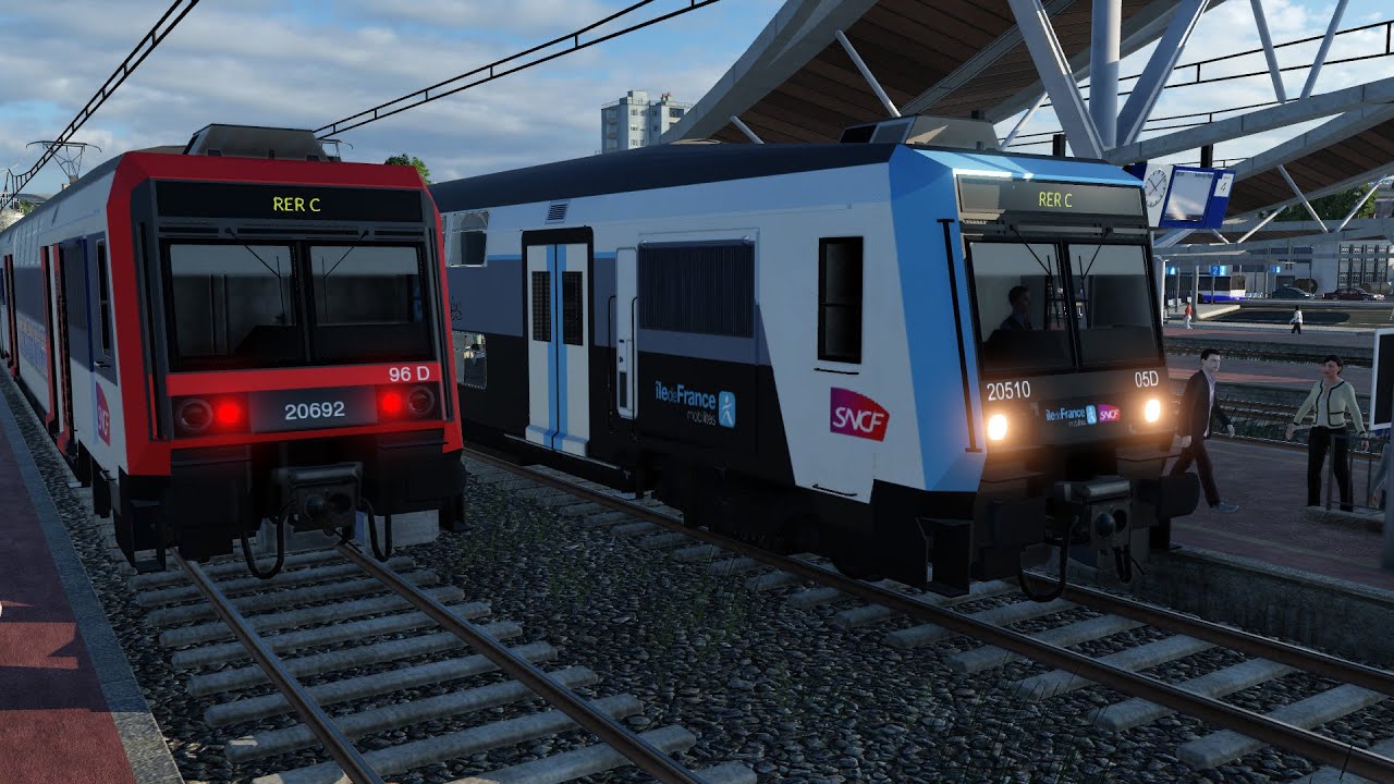 Transport Fever 2 : Des RER déjà Saturés + Cab ride RER B ?! Episode 07