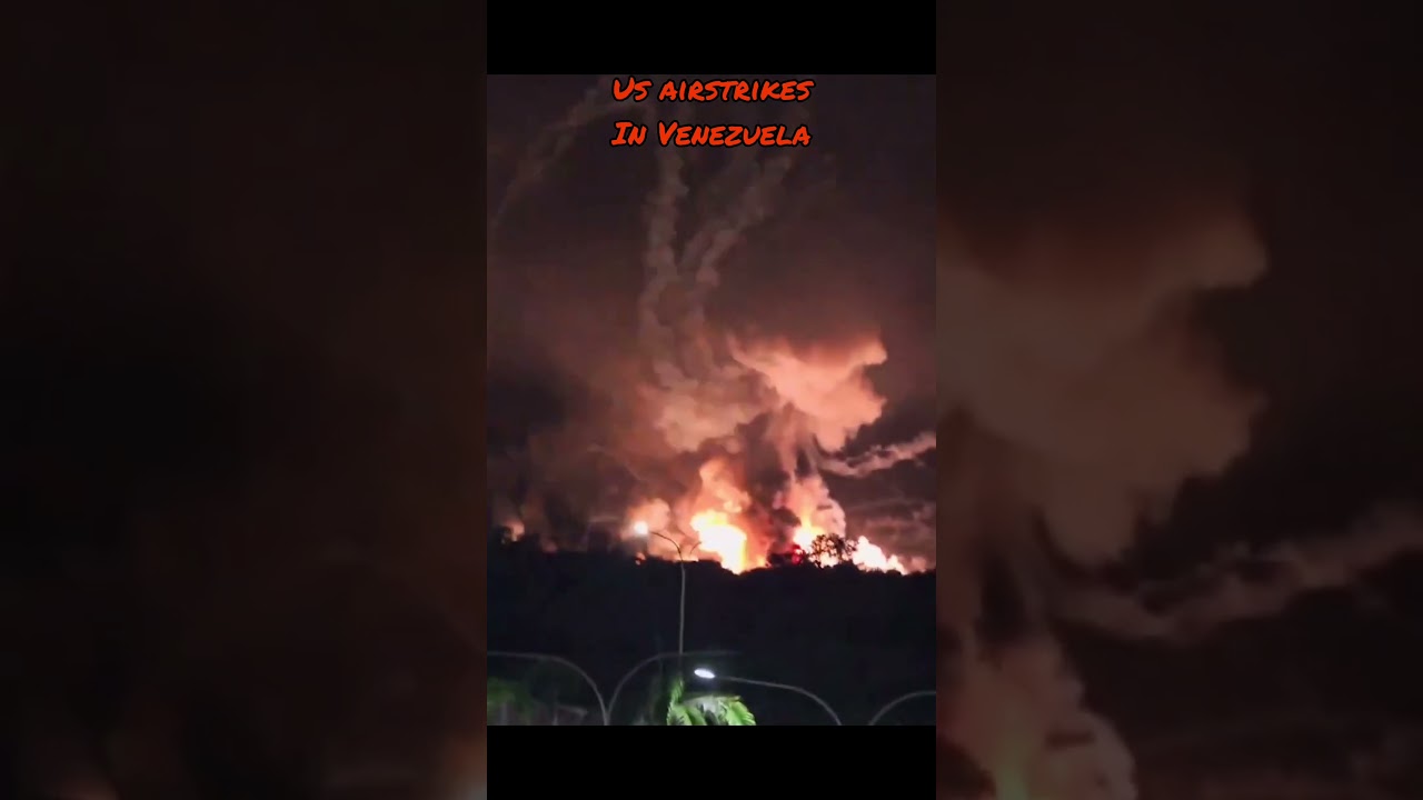 us airstrikes Venezuela 