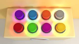 Learn Colors, Magic Button Surprise!