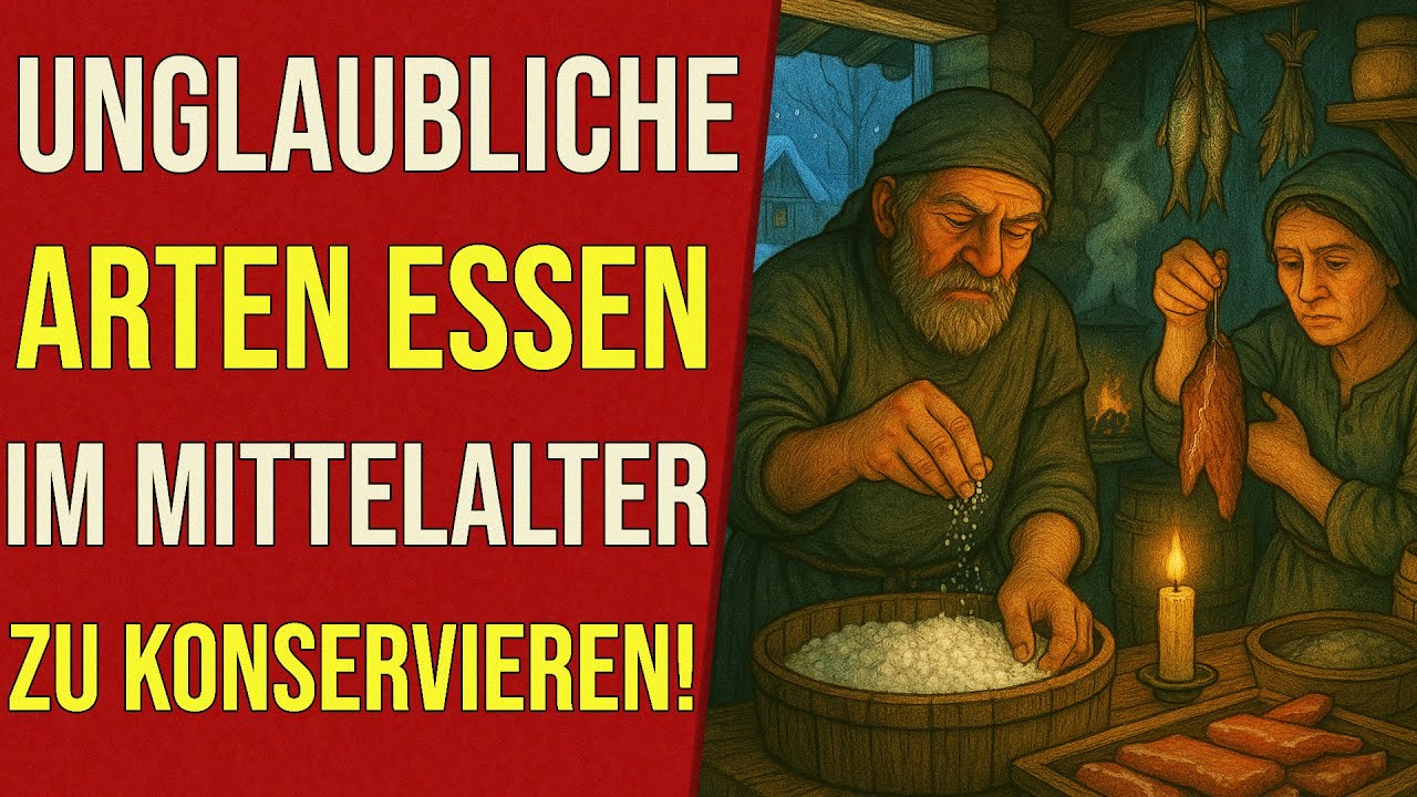 Unglaubliche Arten Essen im Mittelalter zu konservieren!