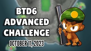 BTD6 Advanced Challenge - underatet tower (October 11, 2023)