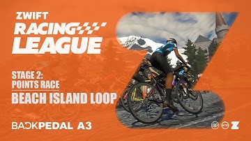 ZRL Stage 2: Beach Island Loop (Live Zwift Race)