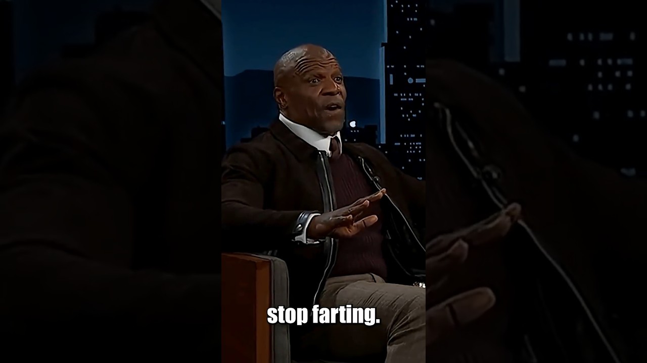 Terry Crews talks about his EATING HABITS and how Cream Cheese Ice Cream make him FART