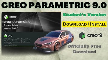 How to Download "Creo Parametric 9.0" | Free Students Version