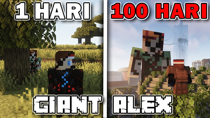 100 Hari di Minecraft Giant Alex❗️❗️