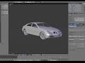 Car modeling in Blender part 2 (моделирование автомобиля часть 2) Timelapse