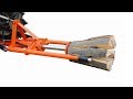 Amazing Log Splitter Hydraulic, Extreme Fast Wood Splitter Machine Homemade, Stihl Chainsaw