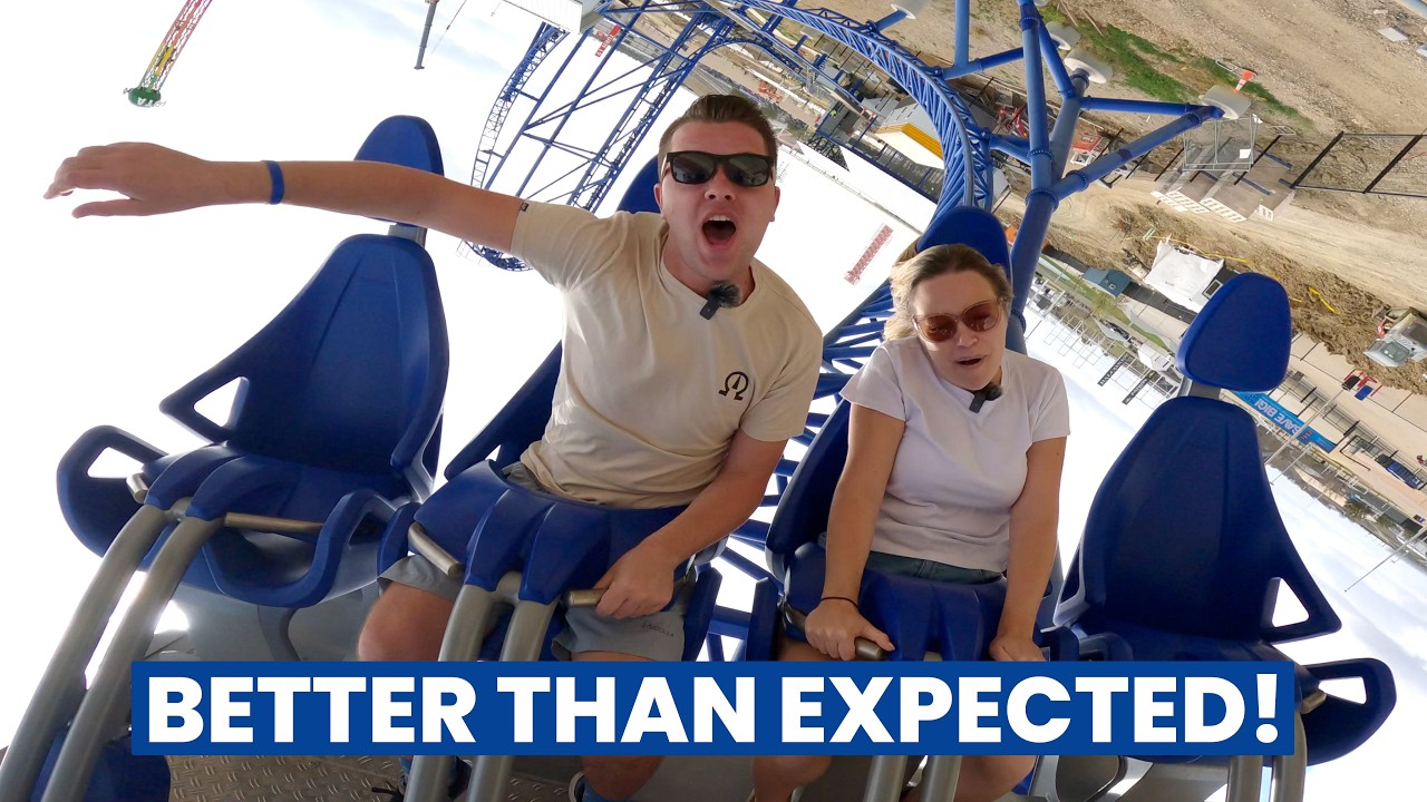 We Rode Palindrome! Our First Ride Reaction to Cotaland's New Gerstlauer Infinity Coaster