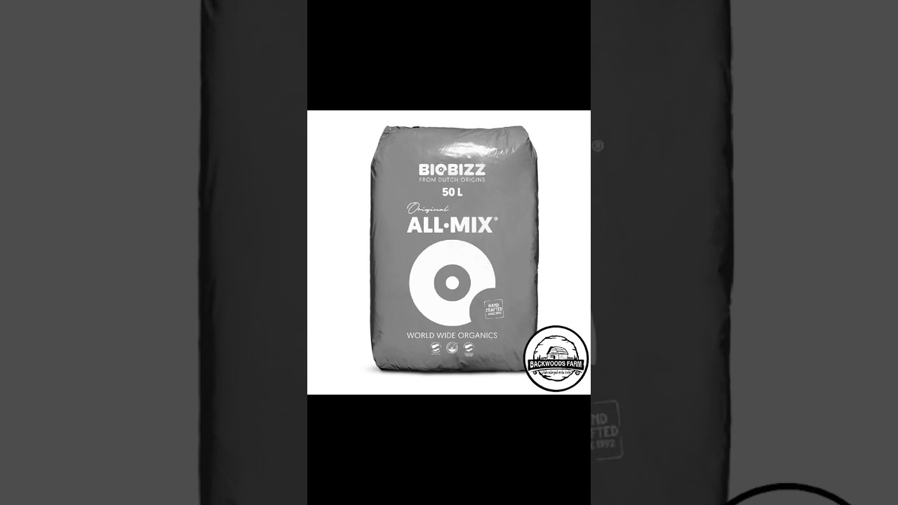 Biobizz All Mix is a heavily pre-fertilized, 100% organic potting soil 