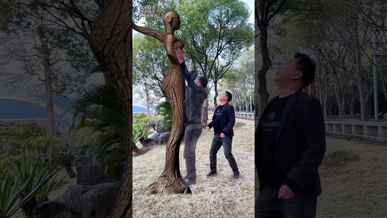 Can't I recognize you even if you turn into a tree? #coupletree# Unexpected ending