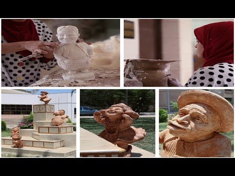 كاريكاتير مي أغرب طرق النحت لإحياء كوميديانات الزمن الجميل