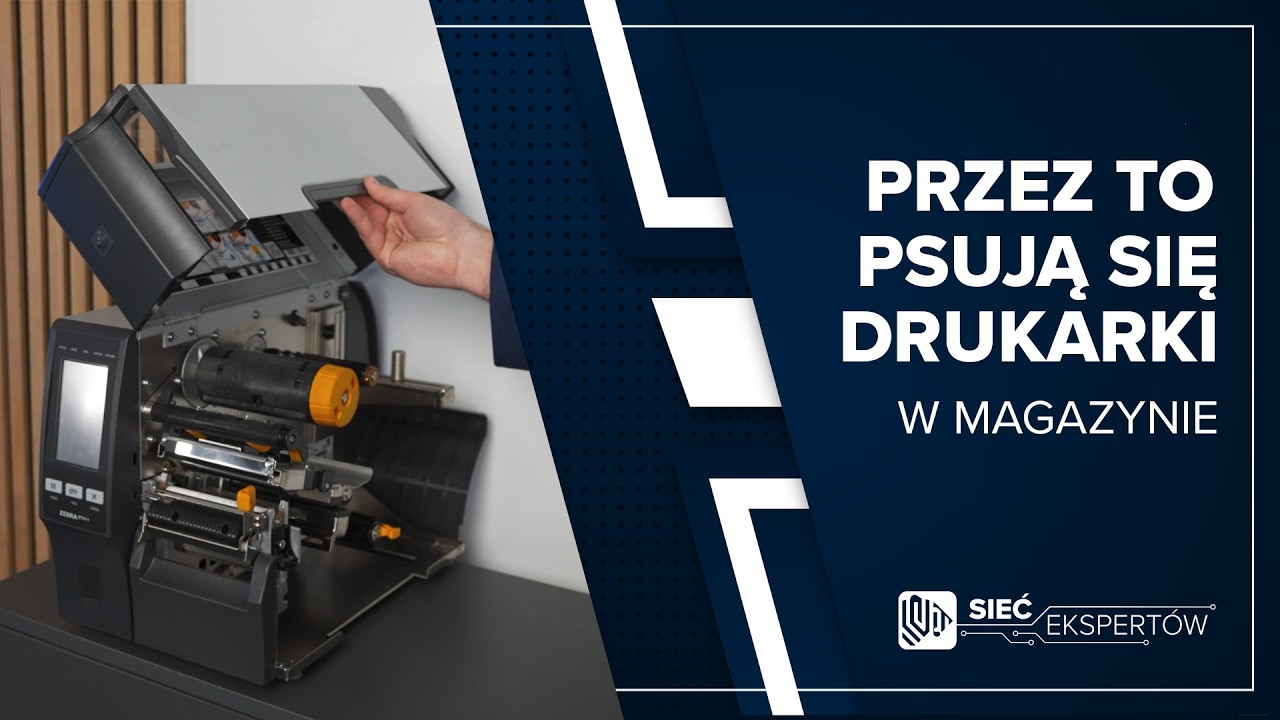 Dlaczego drukarka etykiet się psuje? Najczęstsze przycz… — Transcript