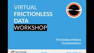 Frictionless Data Fellows Workshop May 2020 Wealth