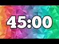 Countdown For 45 Minutes