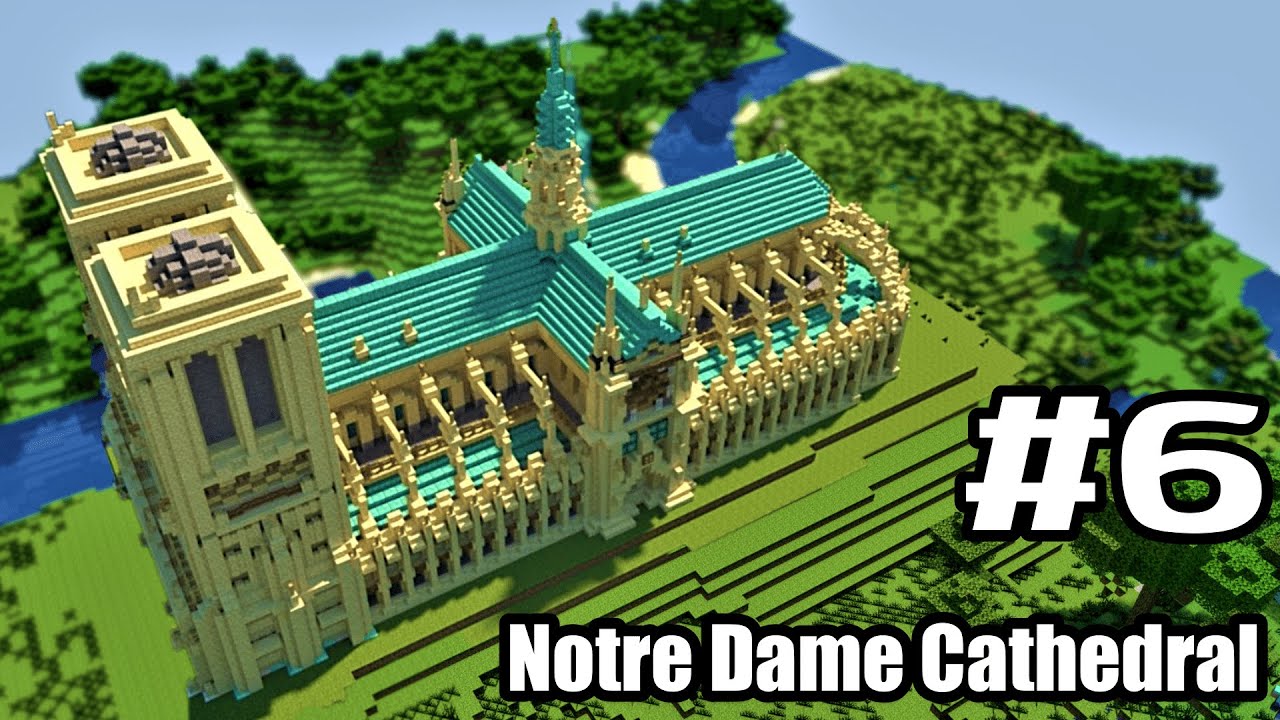 マイクラ ノートルダム大聖堂の作り方 おしゃれな大きな教会の建築 Part6 Minecraft Summary マイクラ動画 マイクラ ノートルダム大聖堂の作り方 おしゃれな大きな教会の建築 Part6 Minecraft Summary マイクラ動画