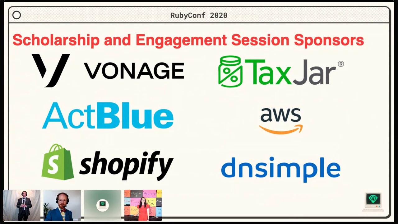 RubyConf 2020 - Conference Closing