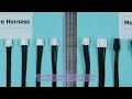 Top-rated JAE Connector 41P To JAE 41P Micro Coaxial Cable for 4k TV Manufacturing Custom OEM Factor