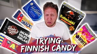 TRYING FINNISH CANDY | Taste Test Tuesday