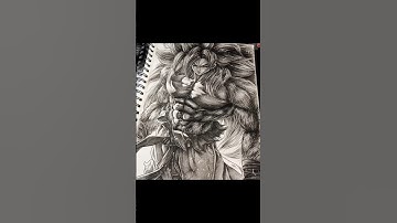Goku Ssj4 Drawing (Dragon Boll Daima)