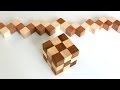 Building a snake cube puzzle Building a snake cube puzzle