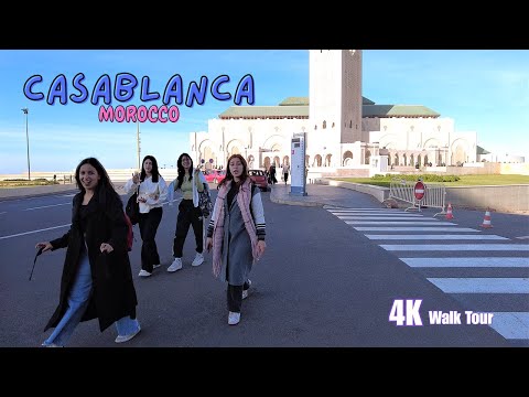 Casablanca Walking Tour Maritime Promenade Hassan II Mosque Casablanca Morocco 20 Day In Europe 