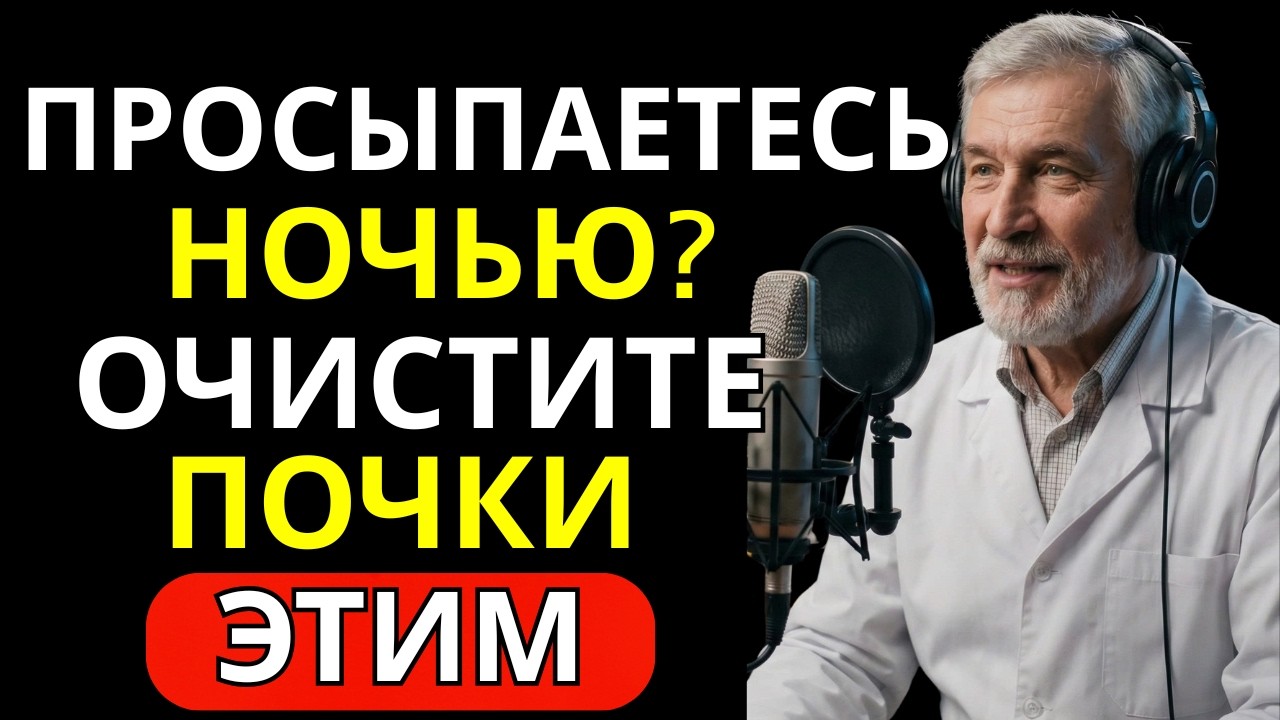 Почки и ночные пробуждения после 50 | Почему вы просыпаетесь в 3 ночи | Здоровье с Доктором
