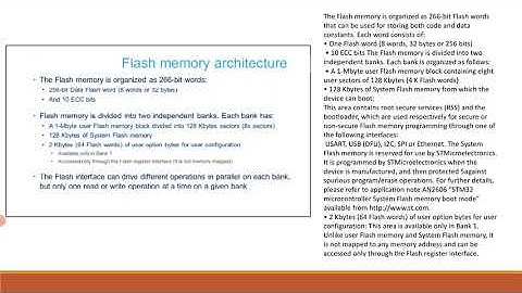 STM32H7 MEMORY: EMBEDDED FLASH