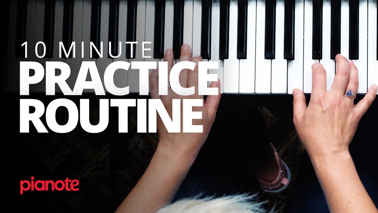 maquinilla de afeitar negro La forma You Aren't Too Busy To Practice Piano (10 Minute Practice Routine) - YouTube