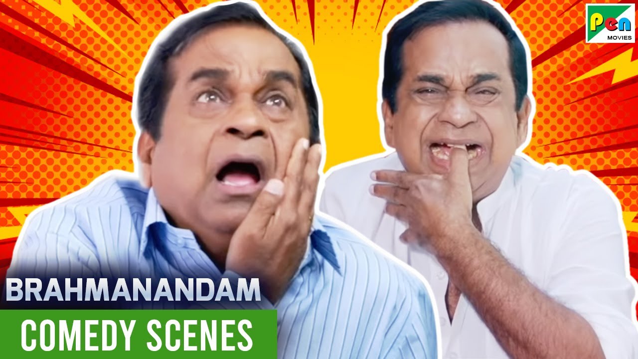 ब्रह्मानंदम – बैक टू बैक कॉमेडी सीन | Best Of Brahmanandam | Hindi Dubbed Movies